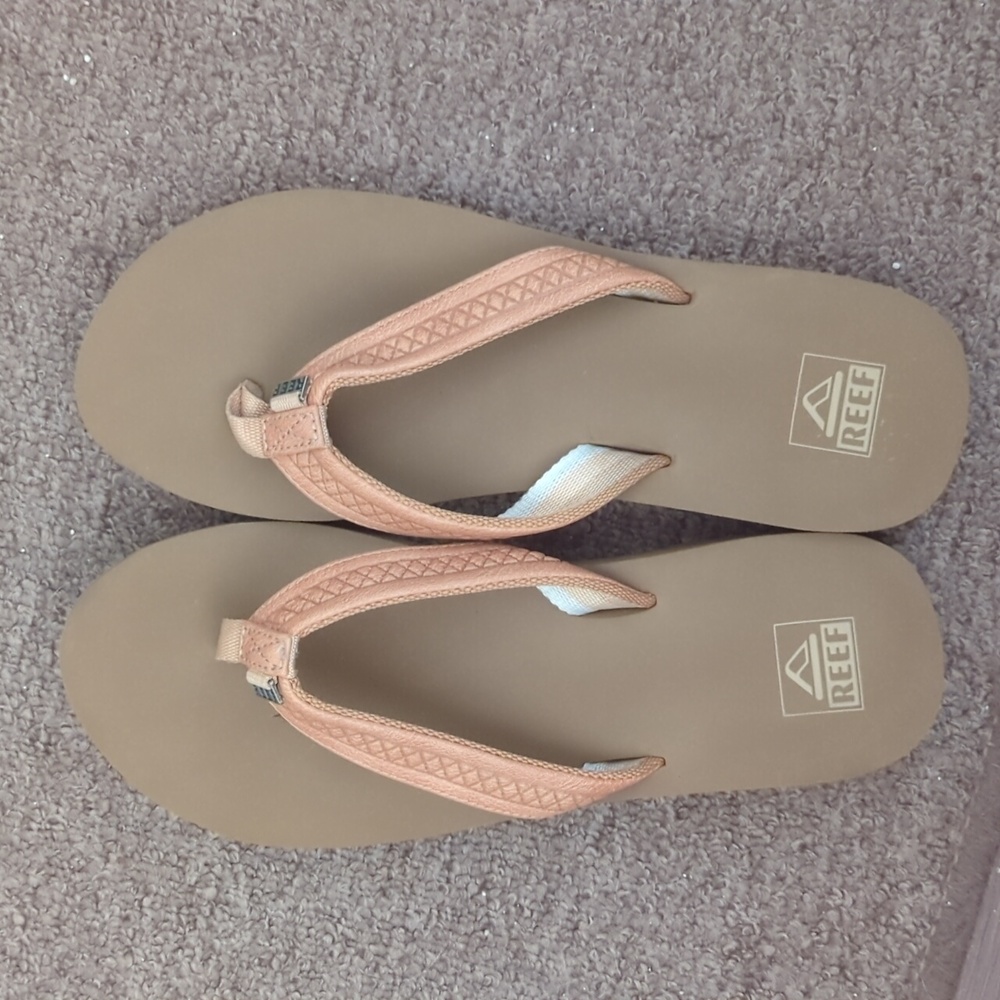 Reef Cora Women's Natural Color Flip Flop Sandals